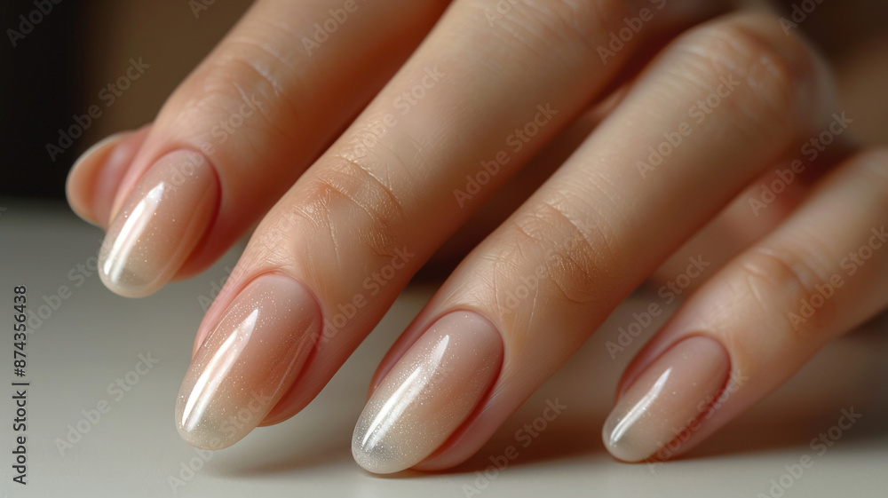 Mesmerizing manicure close-up Mesmerizing manicure close-up