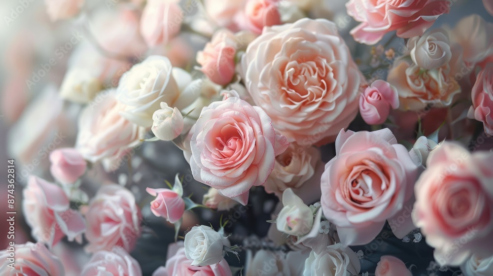 Beautiful Floral Background with Aesthetic Touch Beautiful Floral Background with Aesthetic Touch