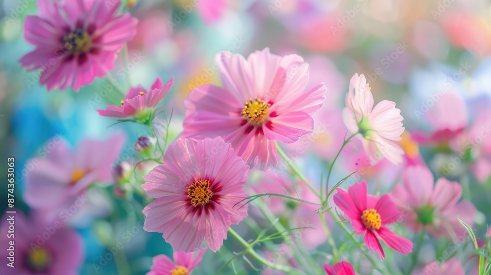 Beautiful Floral Background with Aesthetic Touch Beautiful Floral Background with Aesthetic Touch
