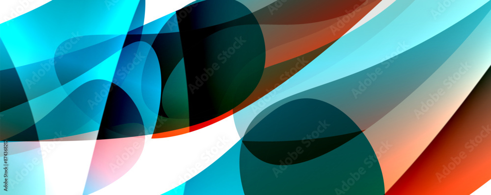 Abstract swirl design geometric concept. Vector Illustration For Wallpaper, Banner, Background, Card, Book Illustration, landing page Abstract swirl design geometric concept. Vector Illustration For Wallpaper, Banner, Background, Card, Book Illustration, landing page