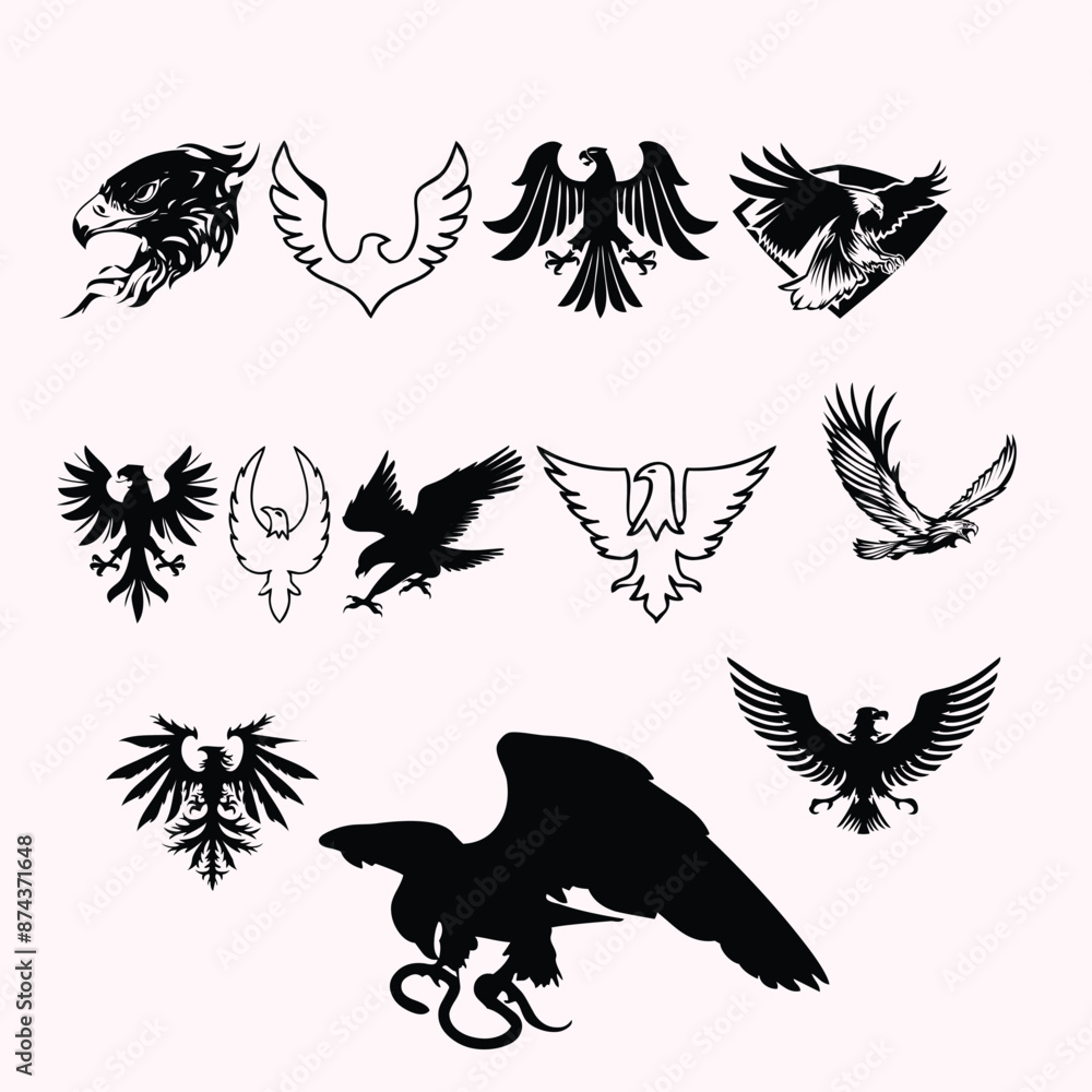 Obraz premium Animales new vector design