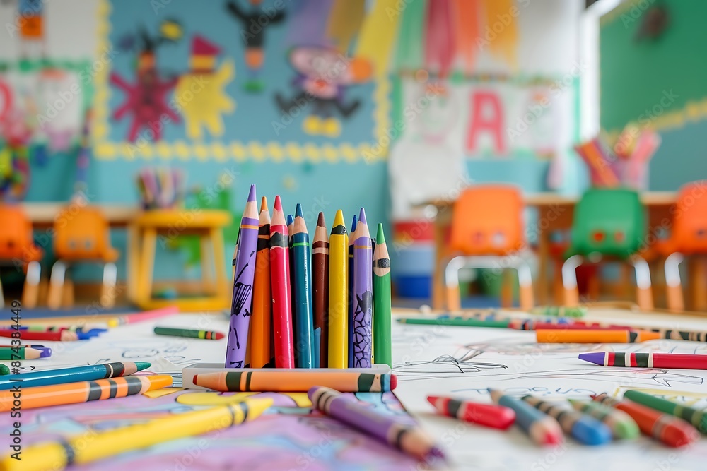 pencils and pens on the table pencils and pens on the table