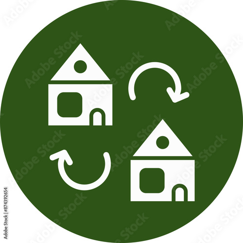 Replacement Glyph Green Circle Icon