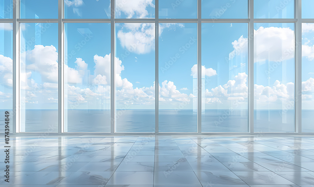 modern office building with windows modern office building with windows