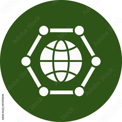 Rendering Glyph Green Circle Icon