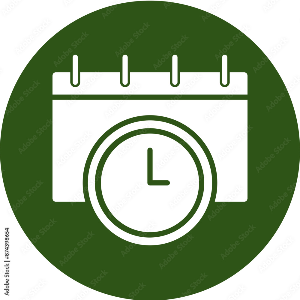 Term Glyph Green Circle Icon Term Glyph Green Circle Icon