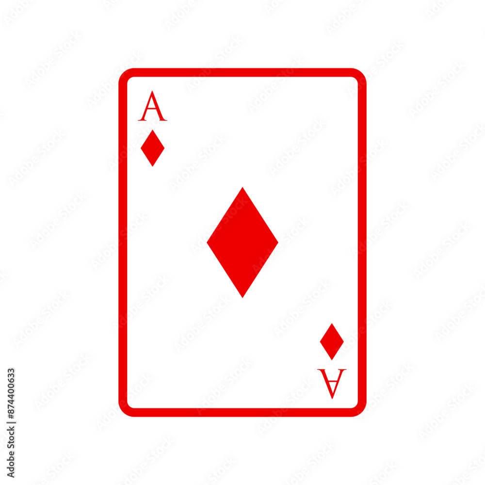 Obraz premium ace of card