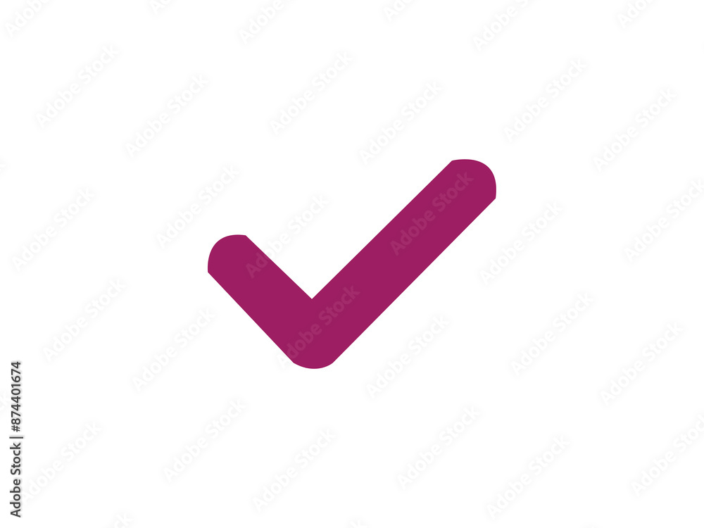 Check mark icon illustration Check mark icon illustration