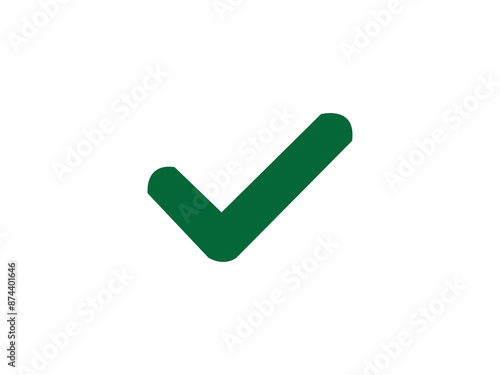 Check mark icon illustration 