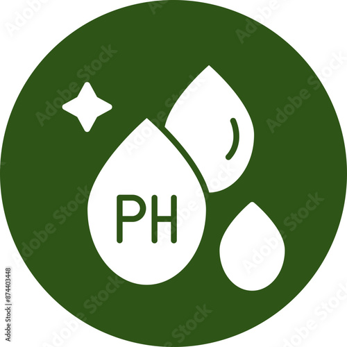 Ph Vector Glyph Green Circle Icon