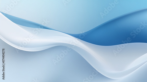 Abstract blue background. Light blue abstract template for card or banner. Abstract background. nice waves. wave. Dynamic Flowing background