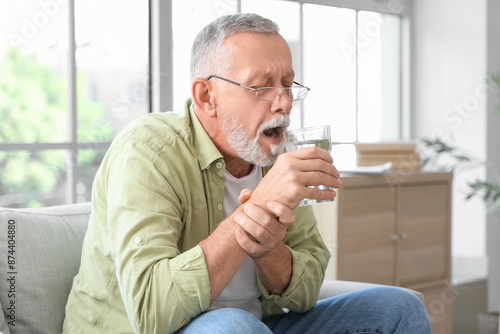Senior man suffering from P...