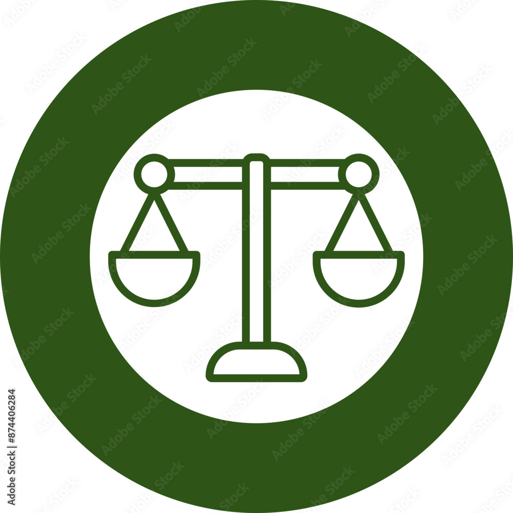 Movement Glyph Green Circle Icon Movement Glyph Green Circle Icon