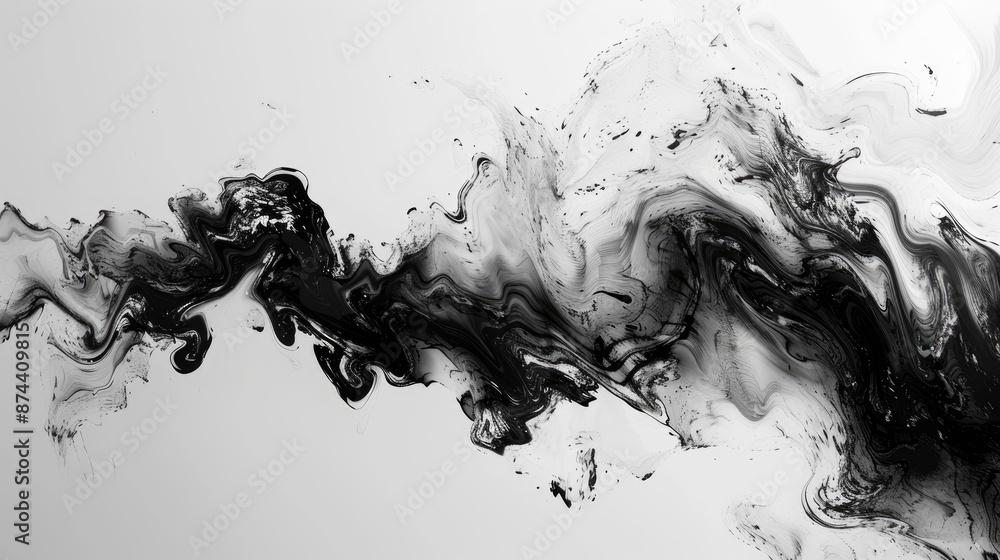 Abstract Background in Black and White