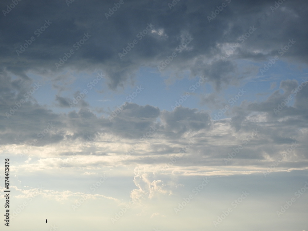 Stormy weather, storm clouds forming in the skies over Kent County, Delaware. Cloudscape. Stormy weather, storm clouds forming in the skies over Kent County, Delaware. Cloudscape.
