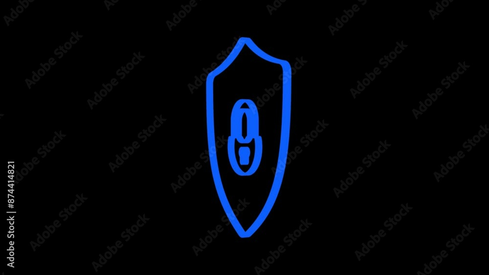 animated 3d shield and padlock spinning around. security Protection concept. animation video isolated on alpha channel background. animated 3d shield and padlock spinning around. security Protection concept. animation video isolated on alpha channel background.