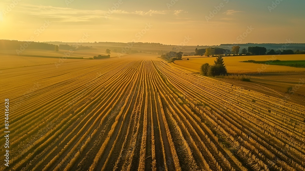 a large field with a few trees in the distance a large field with a few trees in the distance