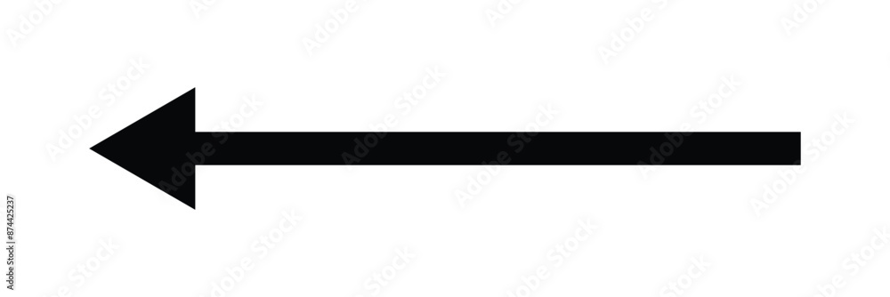 Black arrow pointing right. Arrow shape element. Vector design eps 10 Black arrow pointing right. Arrow shape element. Vector design eps 10