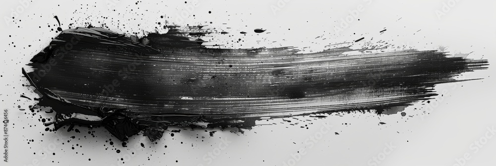 Grunge Paint Brush Strokes for Creative Designs Generative AI Grunge Paint Brush Strokes for Creative Designs Generative AI