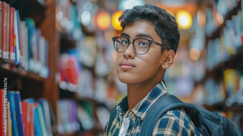 Fototapeta premium Adolescent + Knowledge + Tools
