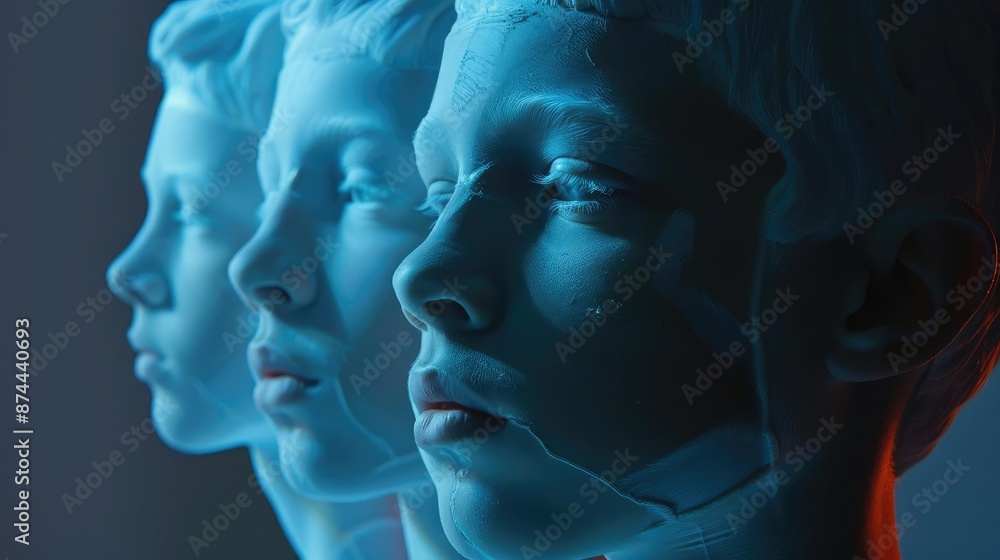 Obraz premium Adolescent + Process + Evolving