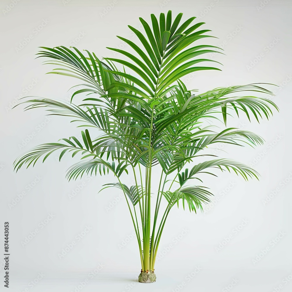 bush plant isolated on a white background bush plant isolated on a white background