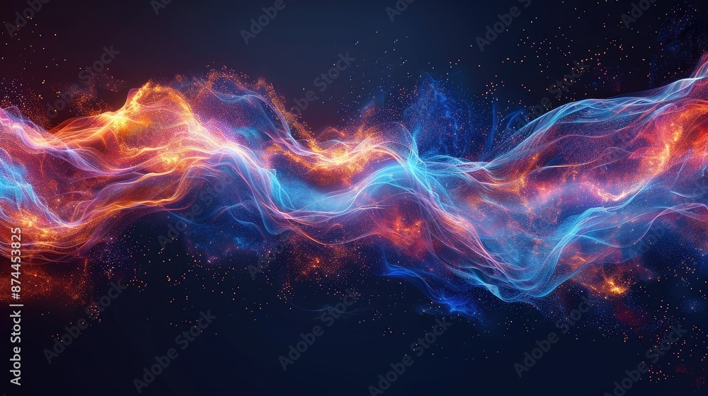 Dynamic representation of big data flow Dynamic representation of big data flow