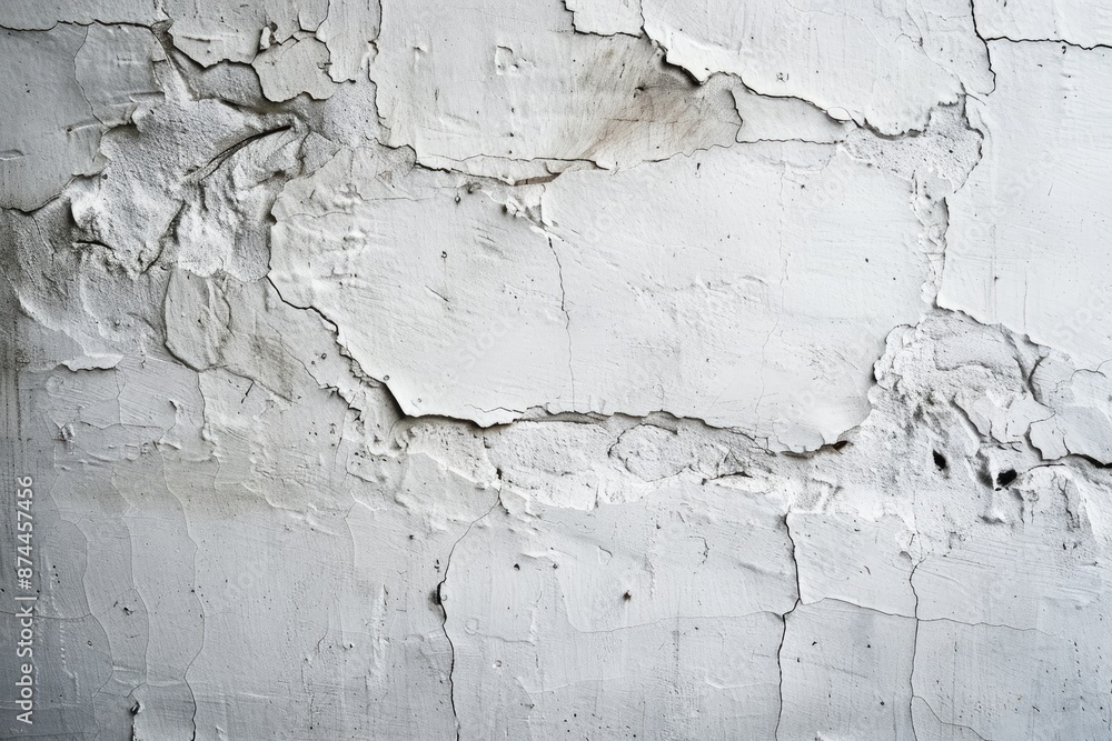 Obraz premium concrete wall concrete wall Texture of a white concrete wall for background
