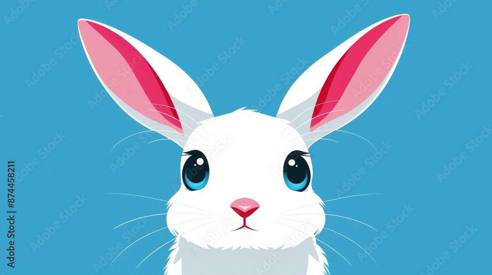 white rabbit with a bow white rabbit with a bow