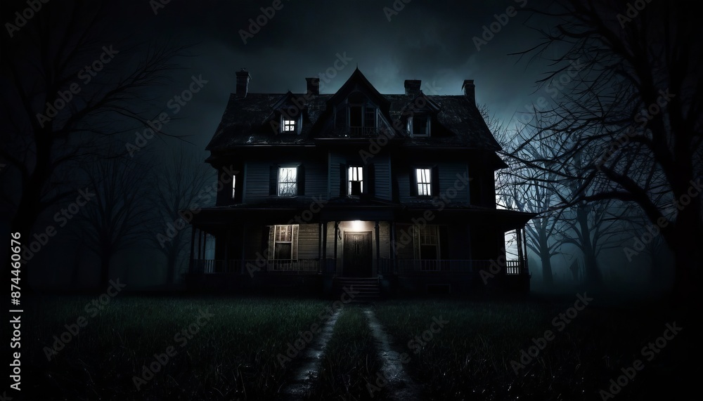 scary lonely house at night scary lonely house at night