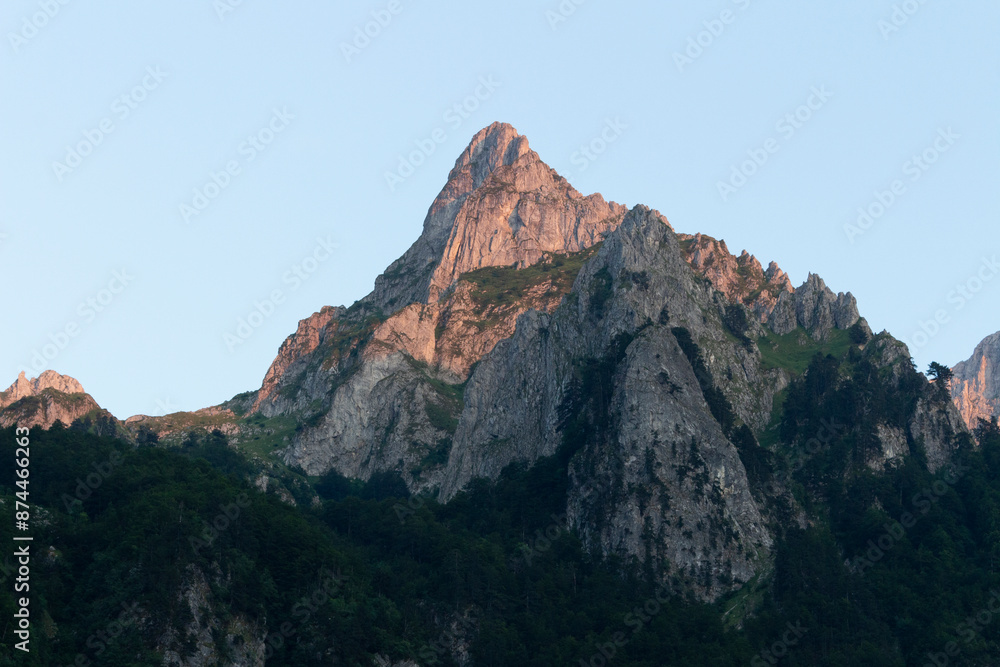Obraz premium Prokletije mountains in Montenegro
