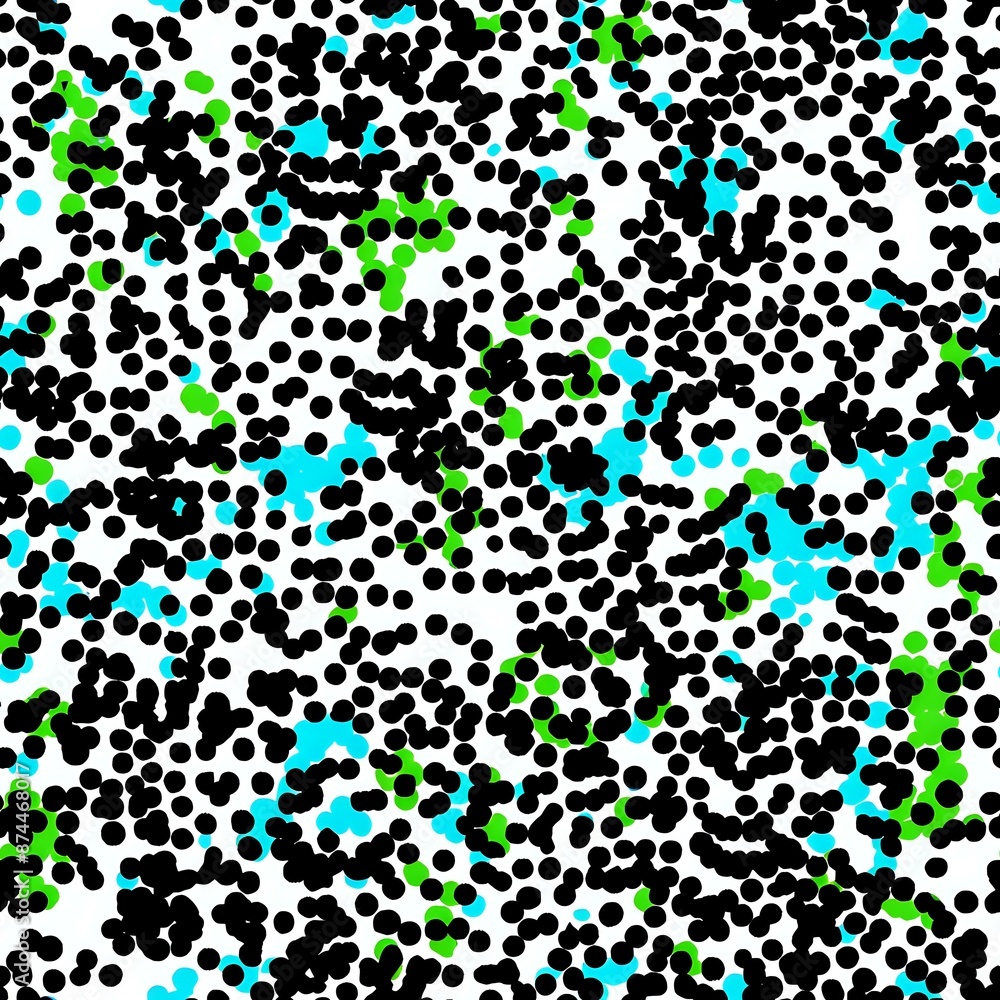 Stylish Organic Shape and Dot Repeat Stylish Organic Shape and Dot Repeat