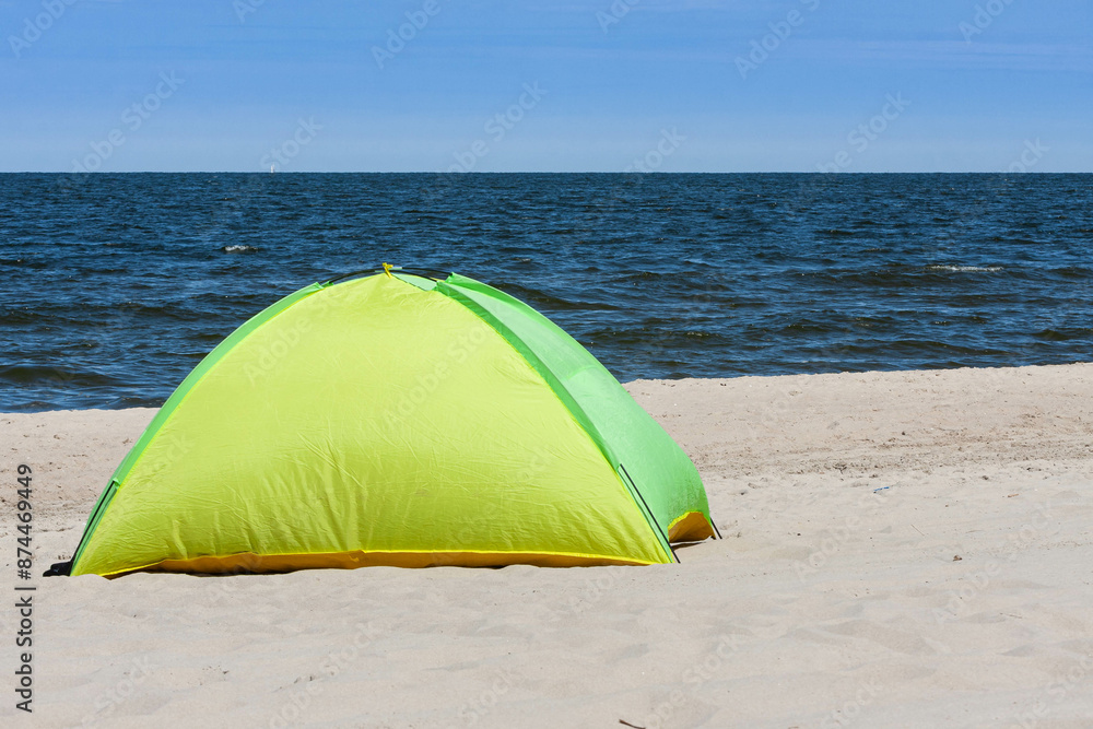 Namiot na plaży