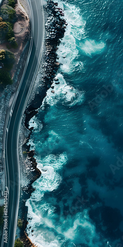 Rodovia Costeira Cênica Vista Aérea