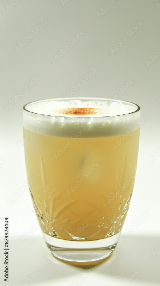 Classic Whiskey Sour with Foam Top Classic Whiskey Sour with Foam Top