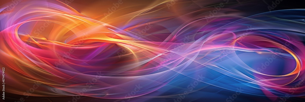 Vibrant Abstract Swirls: A Dynamic Dance of Colorful Digital Art Vibrant Abstract Swirls: A Dynamic Dance of Colorful Digital Art
