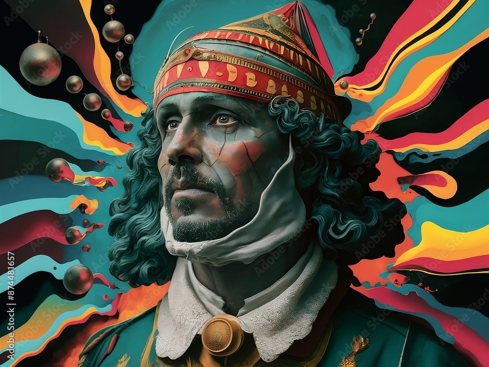 Columbus's journey, Abstract interpretation Columbus's journey, Abstract interpretation