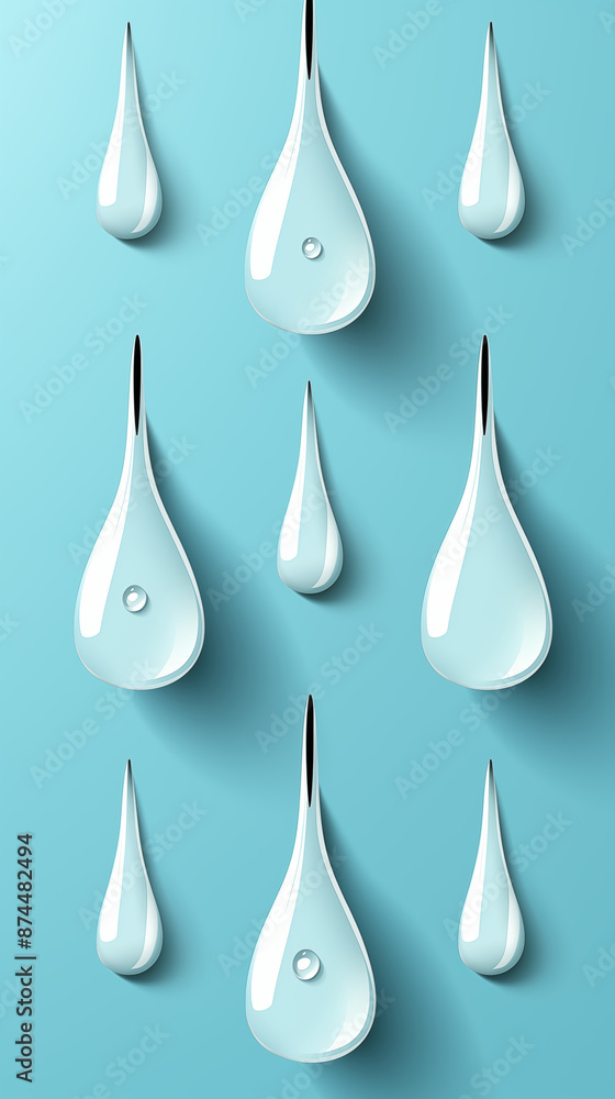 White Drops on a Blue Background, Abstract Image, Texture, Pattern Background, Wallpaper, Background, Cell Phone Cover and Screen, Smartphone, Computer, Laptop, 9:16 and 16:9 Format White Drops on a Blue Background, Abstract Image, Texture, Pattern Background, Wallpaper, Background, Cell Phone Cover and Screen, Smartphone, Computer, Laptop, 9:16 and 16:9 Format