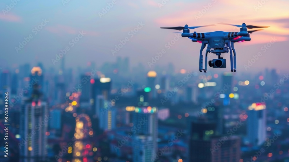 the concept of drone observation of the planet the concept of drone observation of the planet