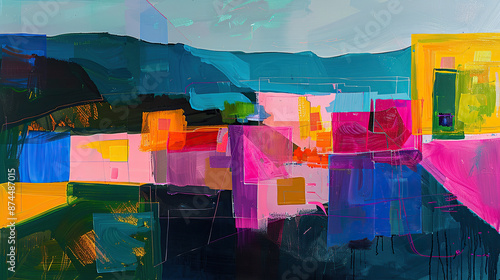 Abstract colorful background