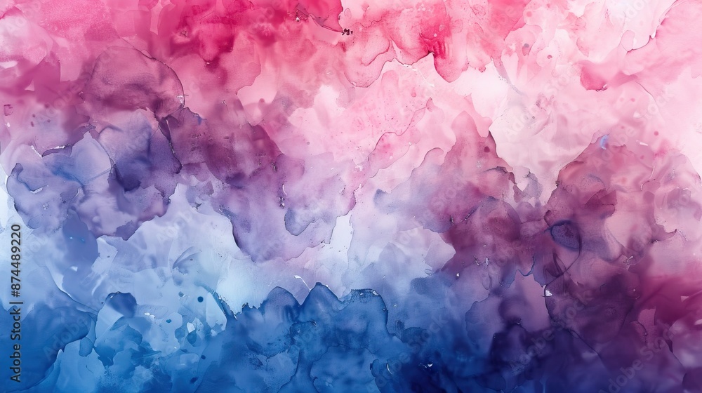 Fototapeta premium Watercolor abstract hand painted backgrounds collection