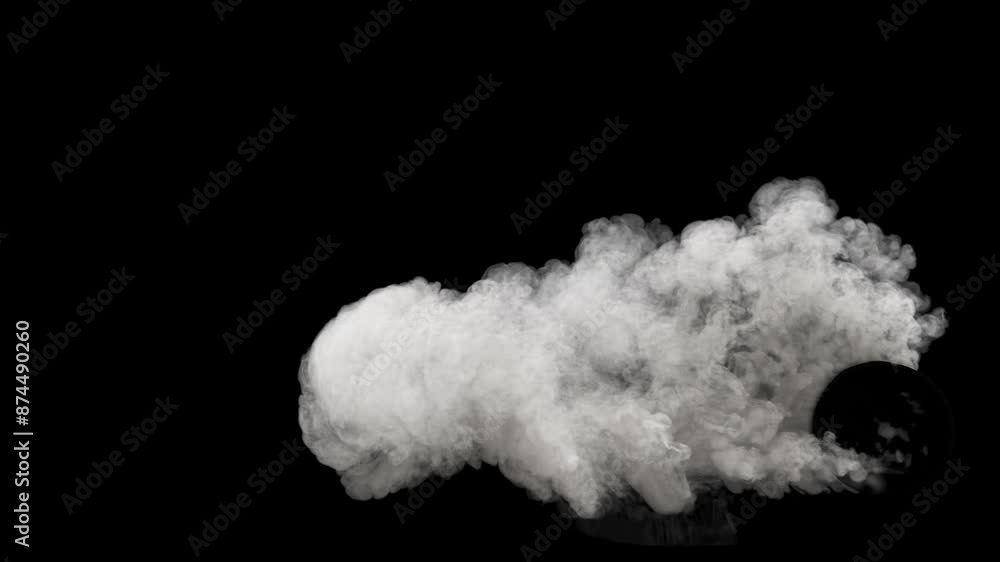 Tire Smoke isolated on black with Alpha Channel, 30 FPS. Tire Smoke isolated on black with Alpha Channel, 30 FPS.