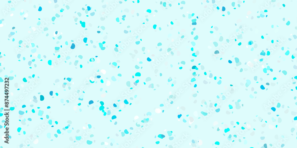 Light blue vector texture with memphis shapes. Light blue vector texture with memphis shapes.