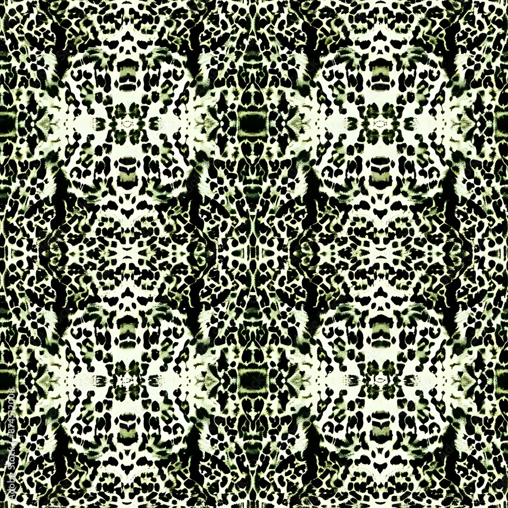Modern Nature Inspired Leopard Spot Texture Modern Nature Inspired Leopard Spot Texture