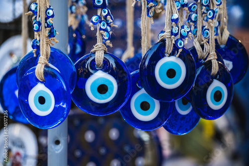 Nazar, an eye-shaped amulet that protects against the evil eye