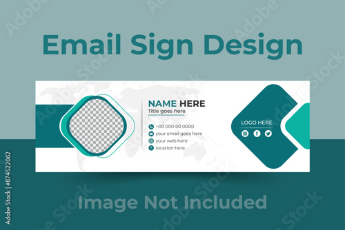 Creative, Modern & Professional Email Signatures for your Business & Personal use.