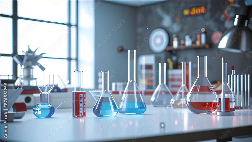 modern medical laboratory with a microscope, scientific research on the genome of plants and bacteria, development of new drugs, modern medical laboratory with a microscope, scientific research on the genome of plants and bacteria, development of new drugs,