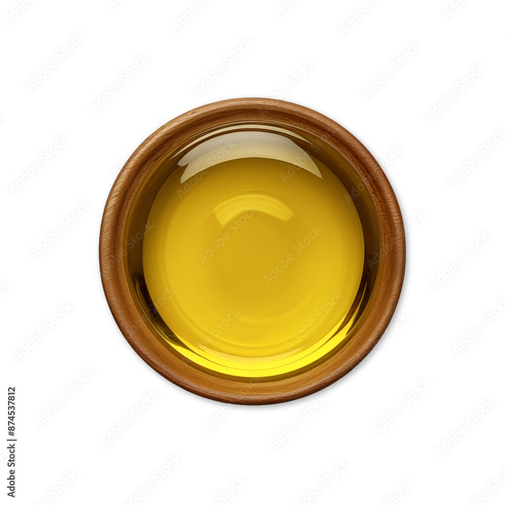 Oil on white background Oil on white background