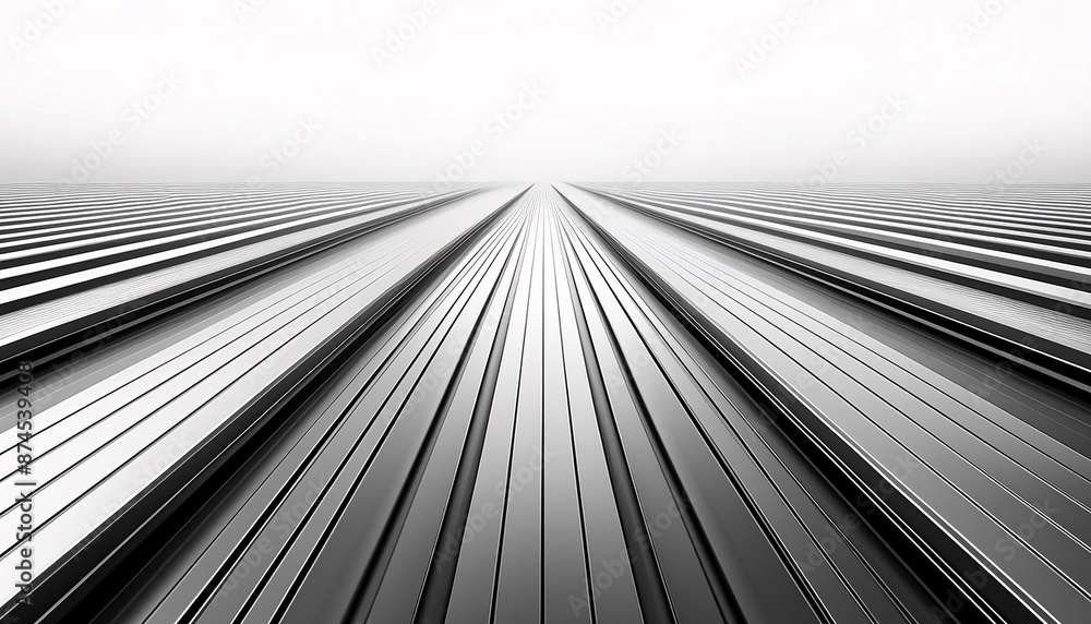 黒と白のメタリック 背景画像 Generative AI 黒と白のメタリック 背景画像 Generative AI