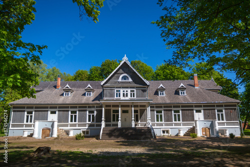 Old wooden estate